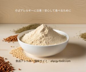 そばアレルギー対策 – 蕎麦粉の香りと見た目を覚えて誤食を防ぐ